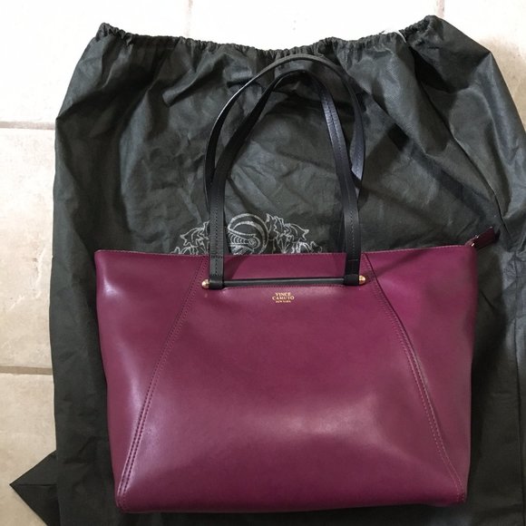 Vince Camuto Addy Tote - Grape Wine/Graphite - Picture 7 of 9